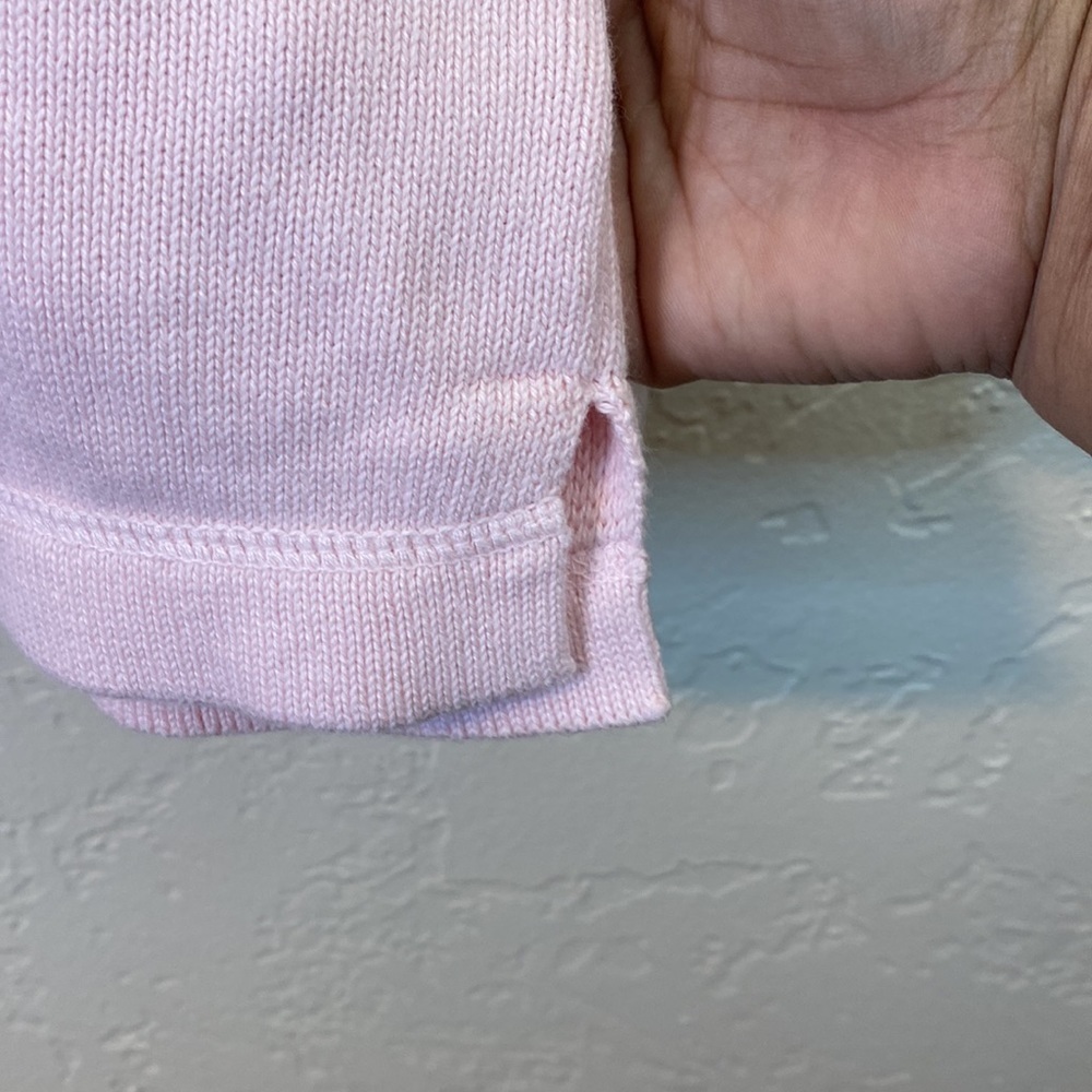 Eddie Bauer Women's Light Pink Long Sleeve Casual Crewneck Sweater Size M - Picture 3 of 8